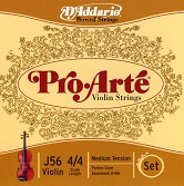 D'Addario Pro Arte Vioolsnaar J56 - Violin Strings 